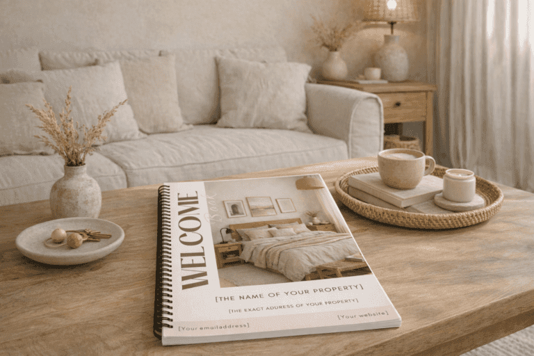 How to Create an Airbnb Welcome Book Guests Actually Read